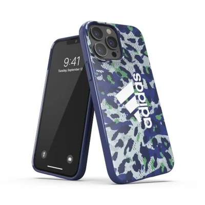 Adidas  Cover for Iphone 13 Pro Trefoil Snap (Leopard Bold Blue/Mint)